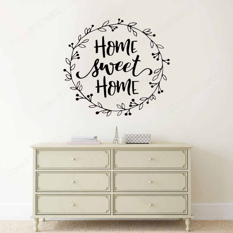Interior Design Quotes - Home Sweet Home Zitate Wand Aufkleber