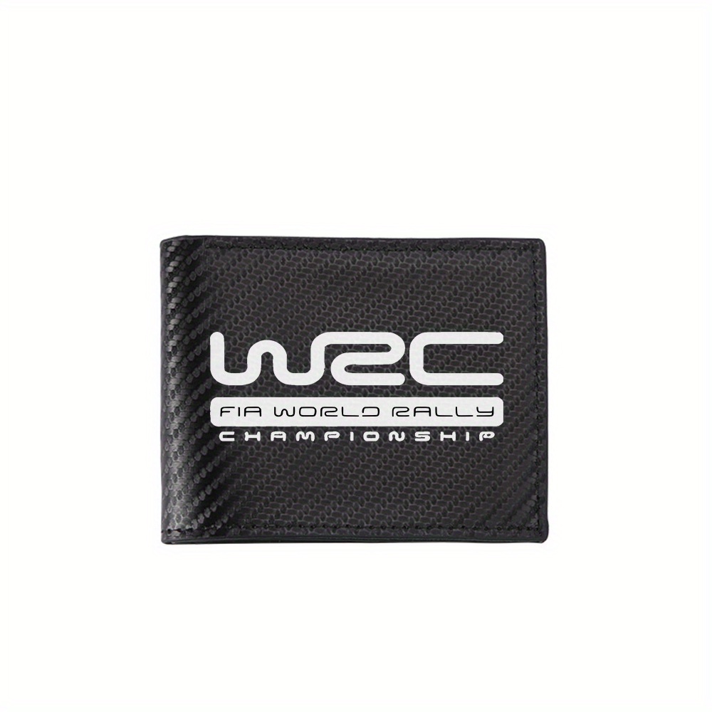 Interior Design Photo - WRC Text und Rallye-Sport-Logo Herren-Geldbörsen, einfaches