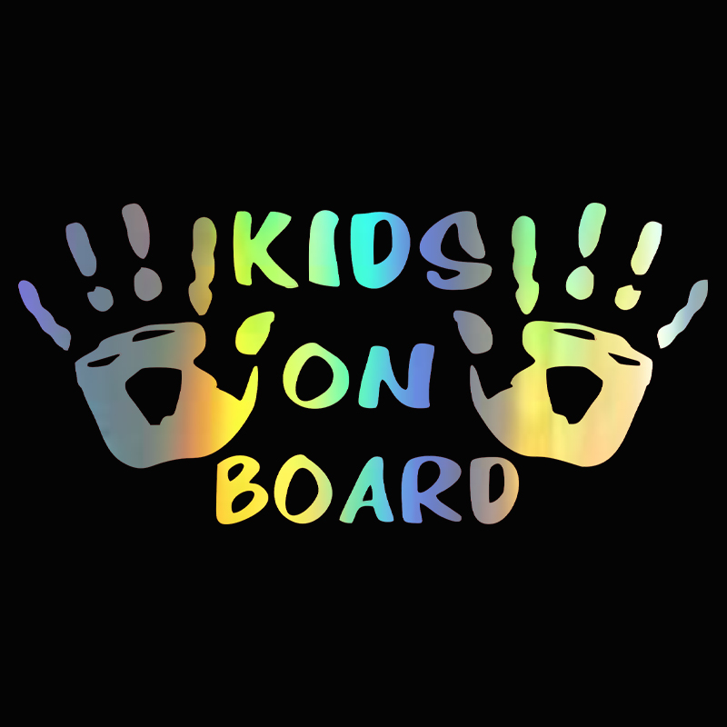 Interior Design Intern - 3D Autoaufkleber KINDER AN BORD Auto