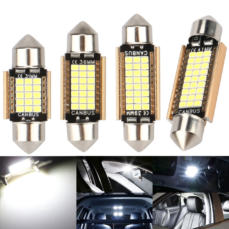 Interior Design Intern - 4 stücke c5w led auto glühbirne