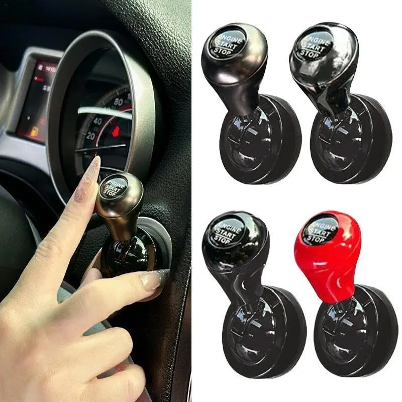 Interior Design Styles - Auto-Startknopf mit Ein-Knopf-Bedienung und Retro-Joystick-Dekoration, Automobil-Innenausstattung,