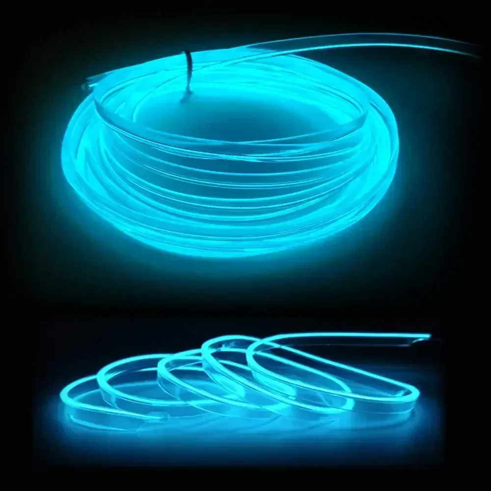 Interior Design Handbook - 5M Atmosphärenlampe EL Kaltlicht-Linie mit DIY
