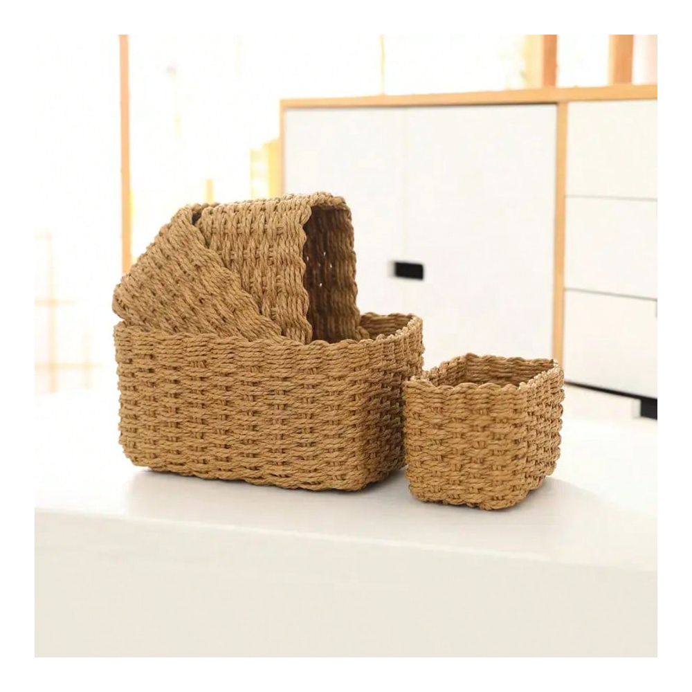 4-teiliges Set aus gewebten Au – Woven Basket Set Bewertung und Preis