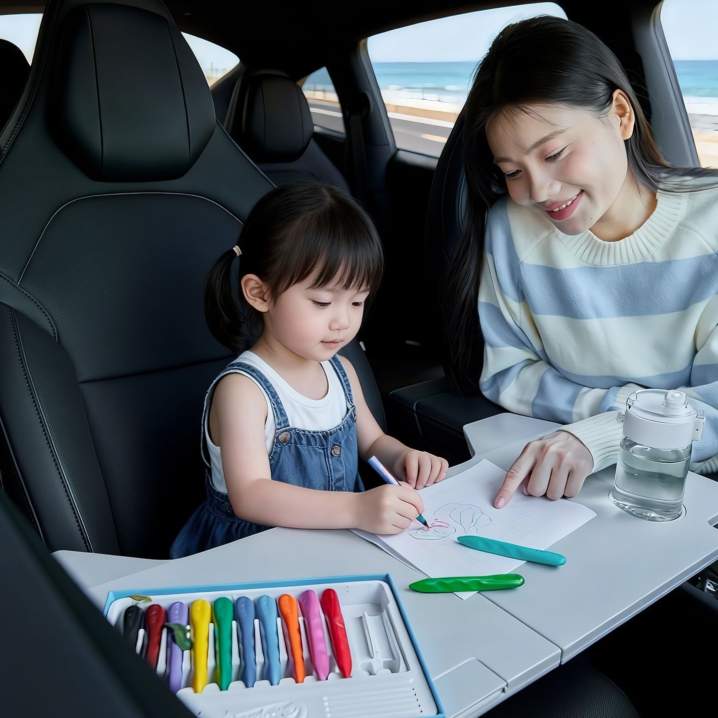 Faltbarer Autotisch für Tesla  – Interior Design Styles Bewertung und Preis