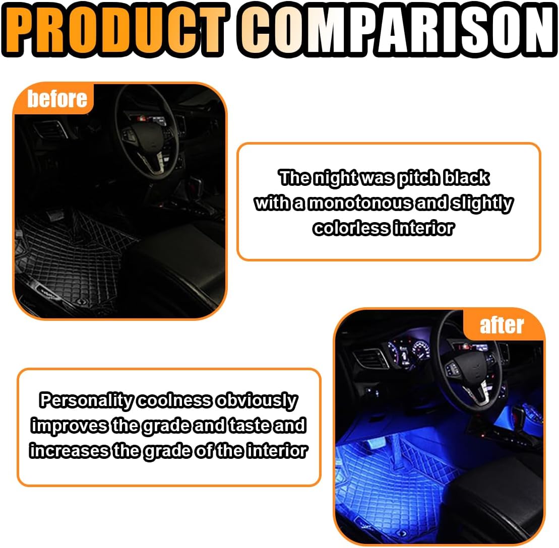 12LED Streifen Lampe USB Auto  – Interior Design Intern Bewertung und Preis