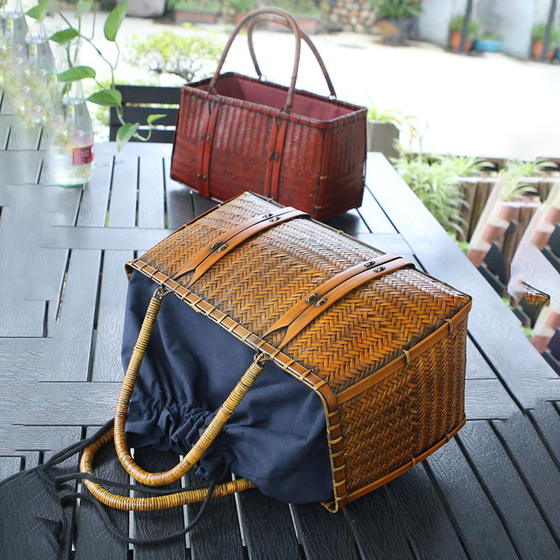 Damen Handtaschen Luxus Design – Woven Basket Set Bewertung und Preis