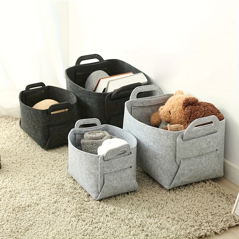 3-teiliges Set Filz-Aufbewahru – Woven Basket Set Bewertung und Preis
