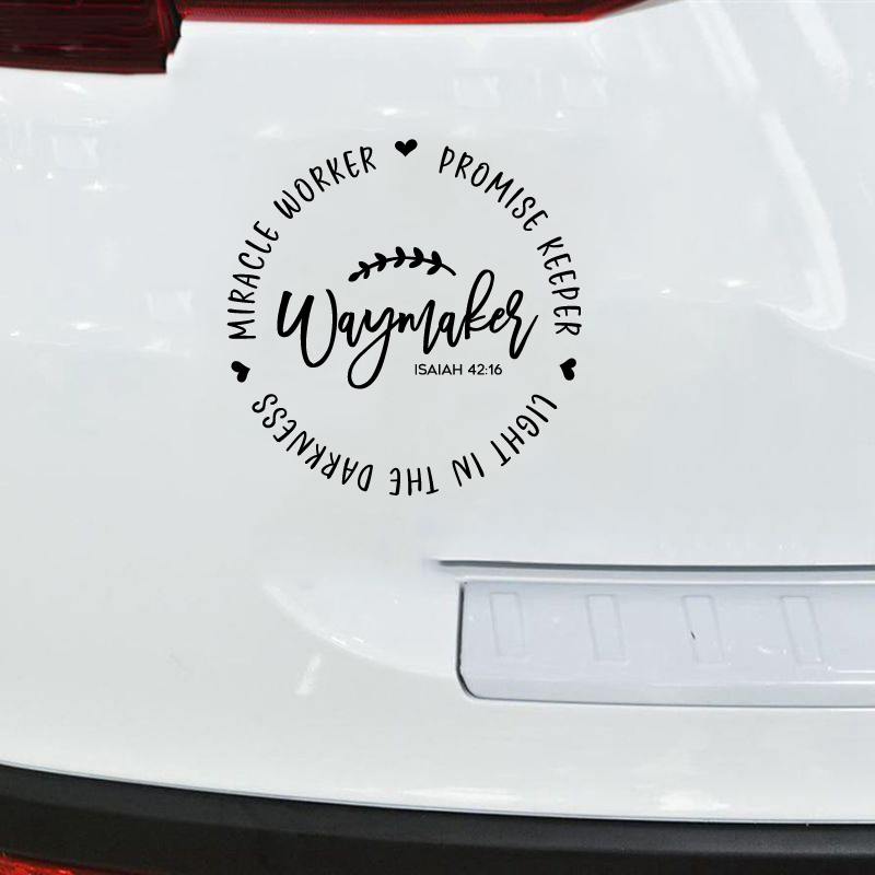 Waymaker Christian Zitat Vinyl – Interior Design Quotes Bewertung und Preis