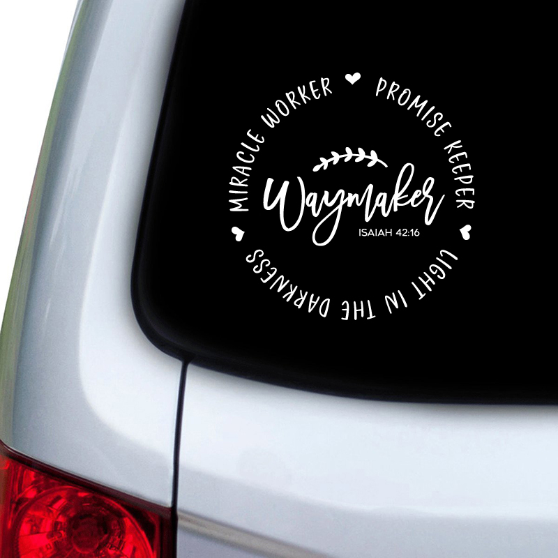 Waymaker Christian Zitat Vinyl – Interior Design Quotes Bewertung und Preis