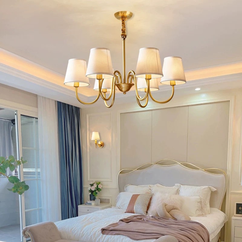 Kupfer-Kronleuchter für Wohnzi – Interior Design Gold Bewertung und Preis