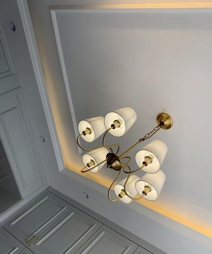 Kupfer-Kronleuchter für Wohnzi – Interior Design Gold Bewertung und Preis