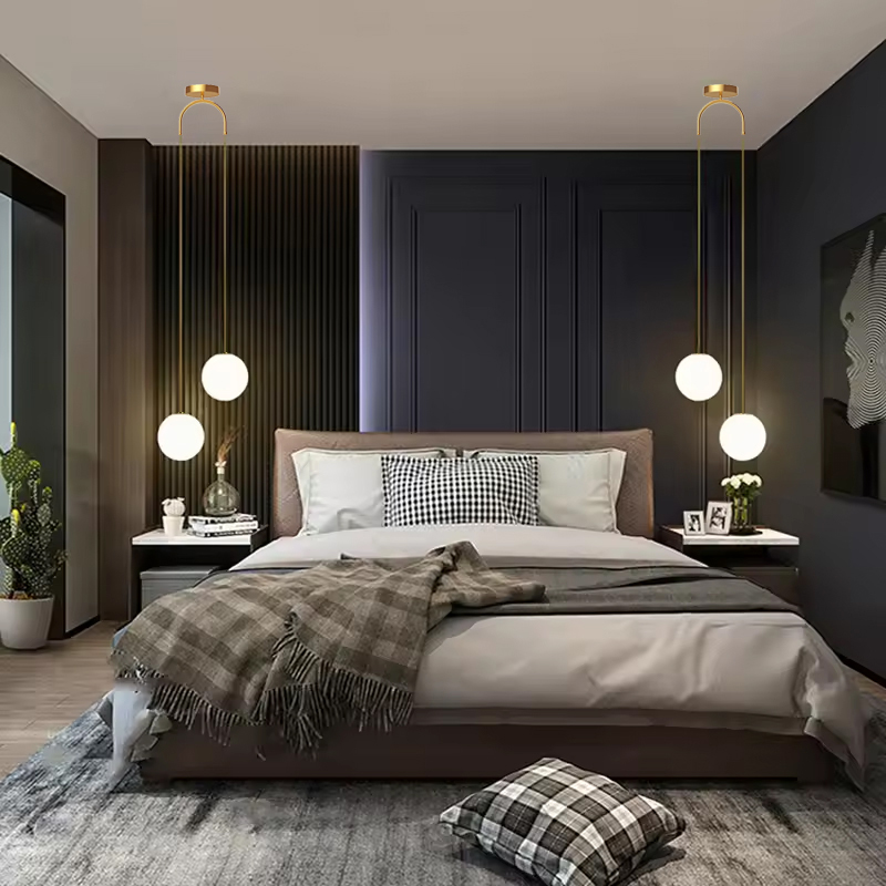 Schlafzimmer Nachttisch Hängen – Interior Design Gold Bewertung und Preis