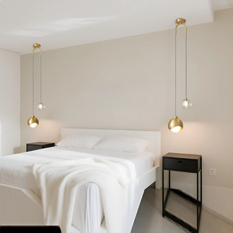 Schlafzimmer Nachttisch Hängen – Interior Design Gold Bewertung und Preis