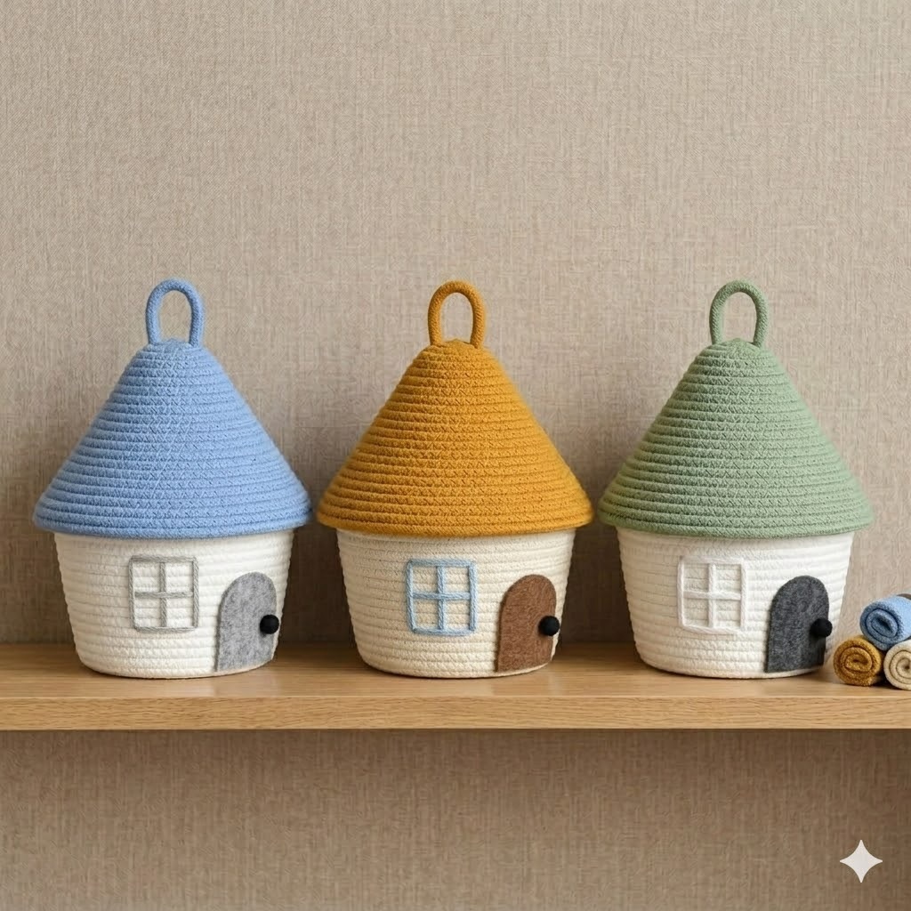 Gewebter Aufbewahrungskorb aus – Woven Basket Set Bewertung und Preis