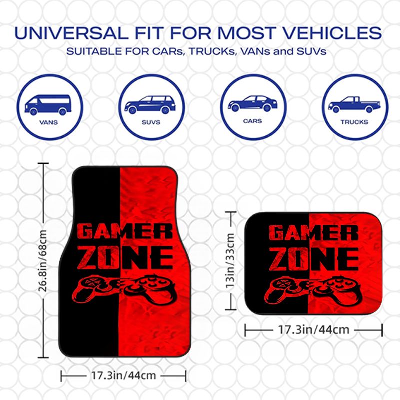 Universelles Auto-Fußmatten-Se – Interior Design Zoning Bewertung und Preis