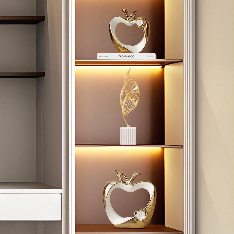 Goldenes hohles Keramik handwe – Interior Design Gold Bewertung und Preis