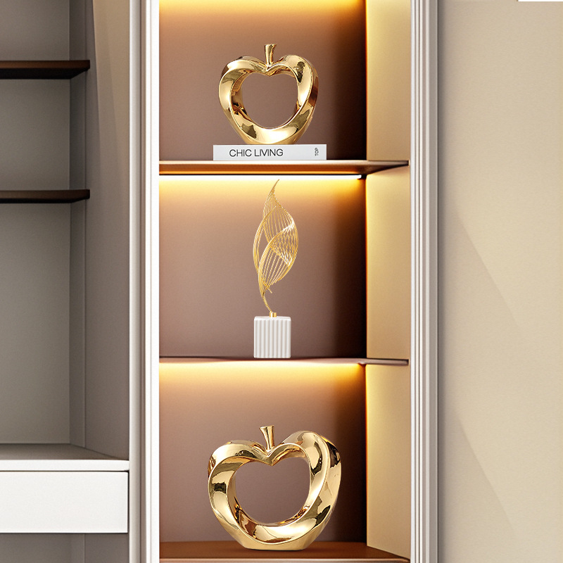 Goldenes hohles Keramik handwe – Interior Design Gold Bewertung und Preis
